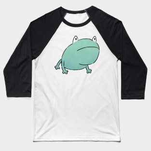 Cyan frog drawing Baseball T-Shirt